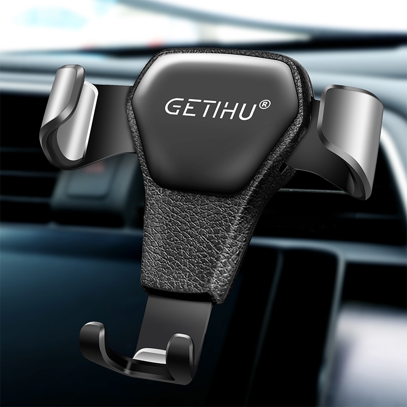 GETIHU Gravity Car Holder For Phone in Car Air Vent Clip Mount No Magnetic Mobile Phone Cell Stand Support For iPhone 11 XS X XR GETIHU Gravity Car Holder For Phone in Car Air Vent Clip Mount No Magnetic Mobile Phone Cell Stand Support For iPhone 11 XS X XR
